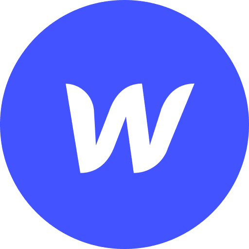 webflow logo icon 169218