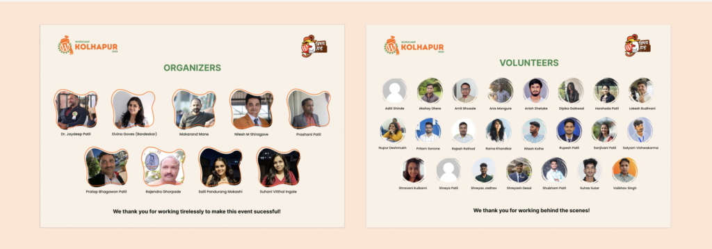 WCK Organizers Volunteers