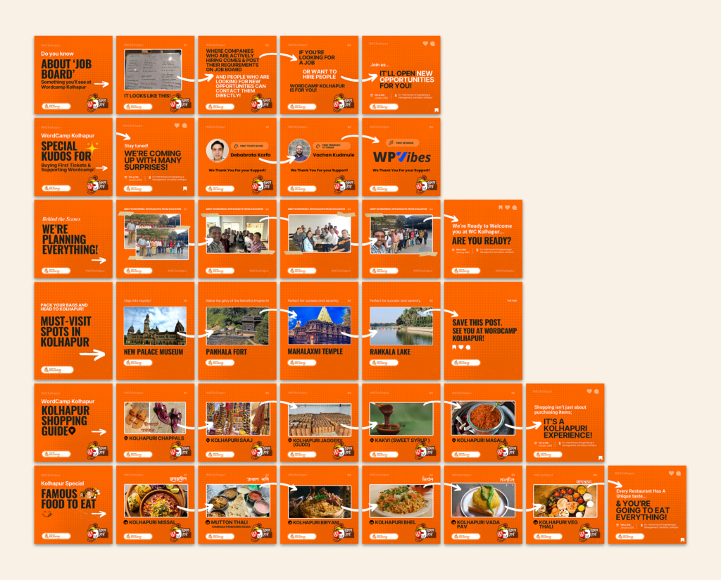 WCK Social Media Corosoul Graphics Instagram Linkedin